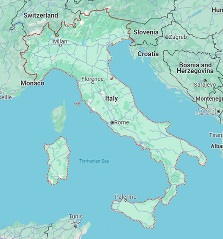 Wind Power Volume (MWh) - Italy North 2021