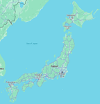 Solar Power Volume (MWh) - Japan 60 Hz ERA5 SSRD 2022